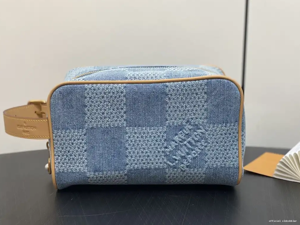 Official oldcobbler DOPP bag-23*13*12CM KIT VUITTON LOCKER LOUIS 0707